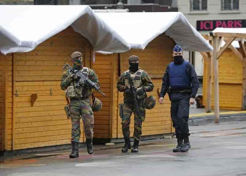 Etat d'alerte maximale a bruxelles