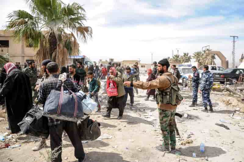 Des rebelles de la ghouta negocient un cessez-le-feu avec l'onu