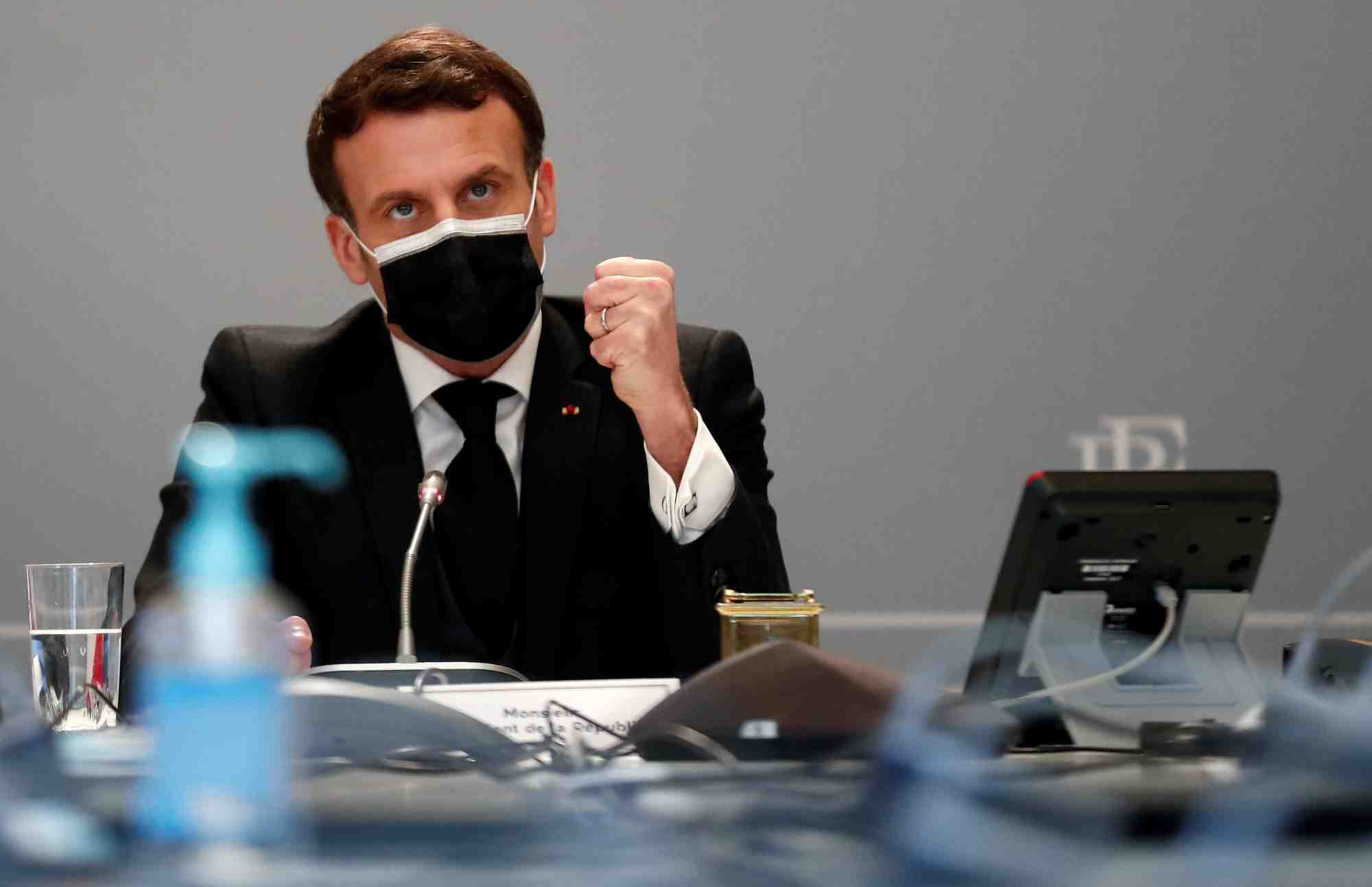 France/usa: entretien telephonique entre macron et harris