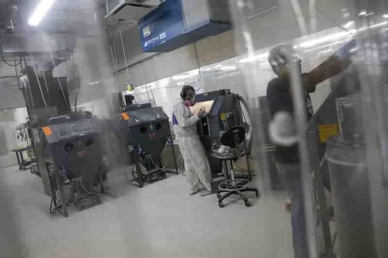 Ralentissement de la croissance de l'industrie aux etats-unis