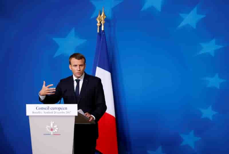 Brexit: plus de la moitie du chemin a faire sur la facture, selon macron