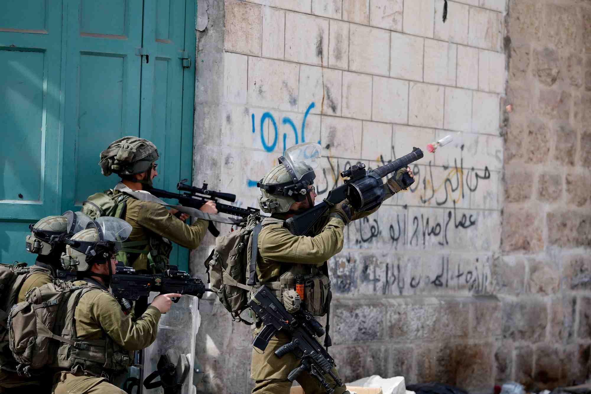 Trois palestiniens tues par les forces israeliennes en cisjordanie, annonce la police israelienne