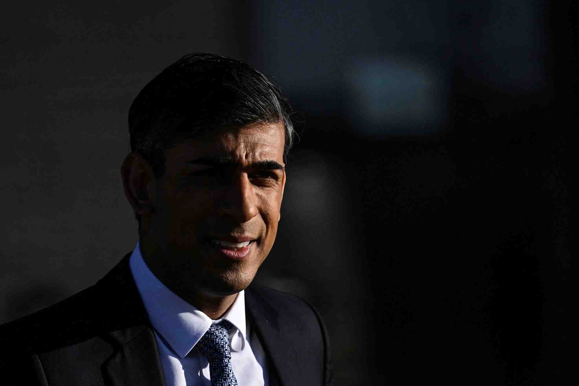 Photo d'archives du premier ministre britannique rishi sunak