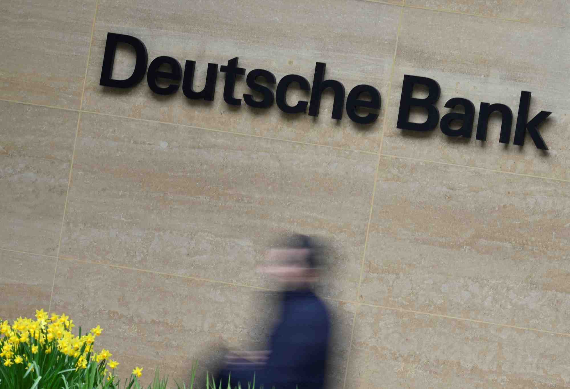Les locaux de la deutsche bank a londres