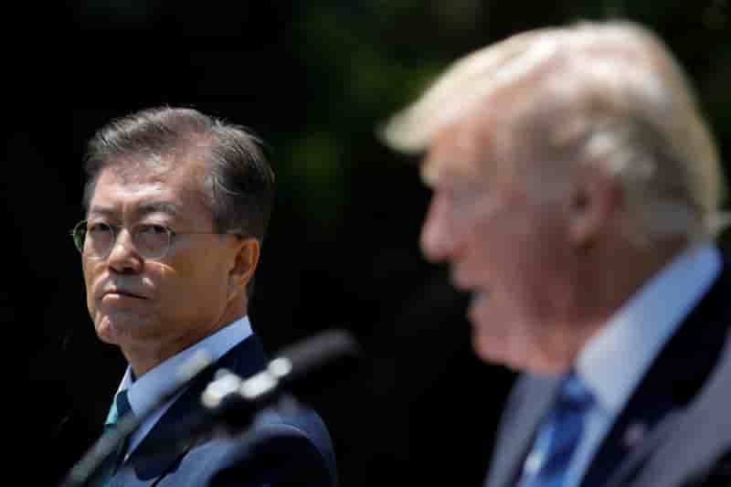 Menace nord-coreenne: trump en appelle a une "reponse determinee"