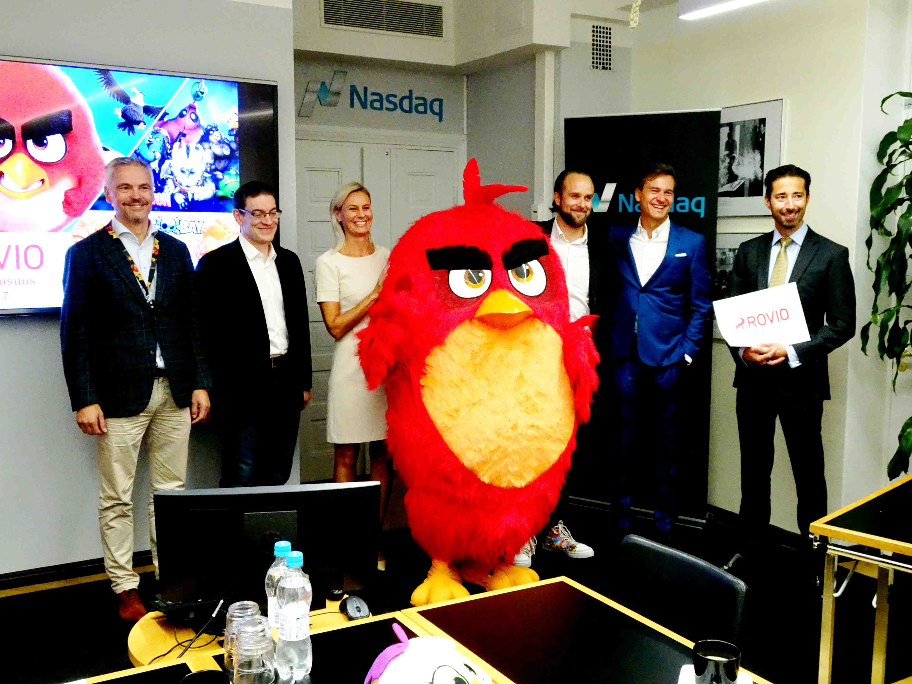 Rovio, editeur d'angry birds, valorise 1 milliard de dollars pour son ipo