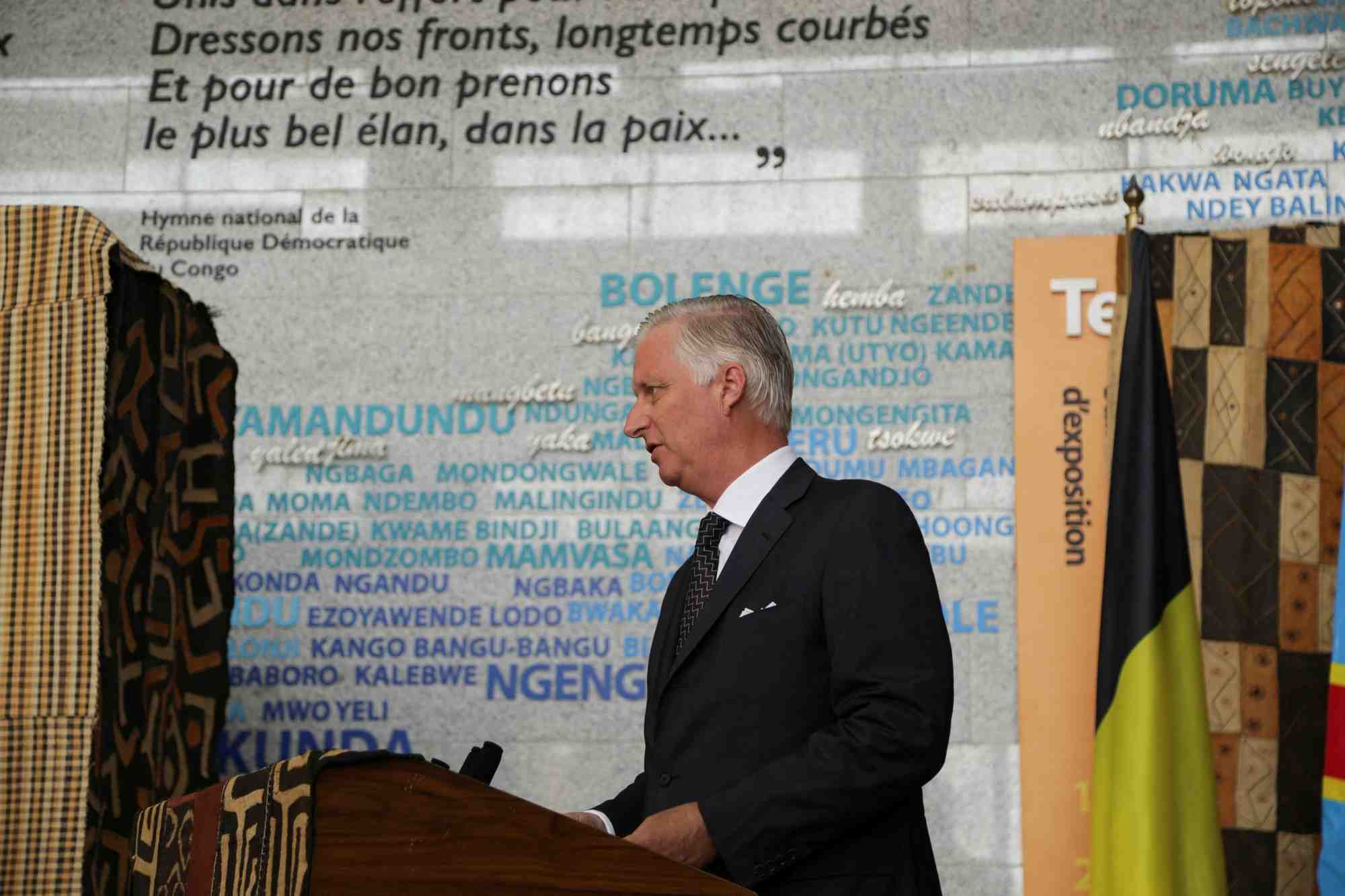 Le roi des belges dit a la rdc ses regrets pour la colonisation, sans excuses