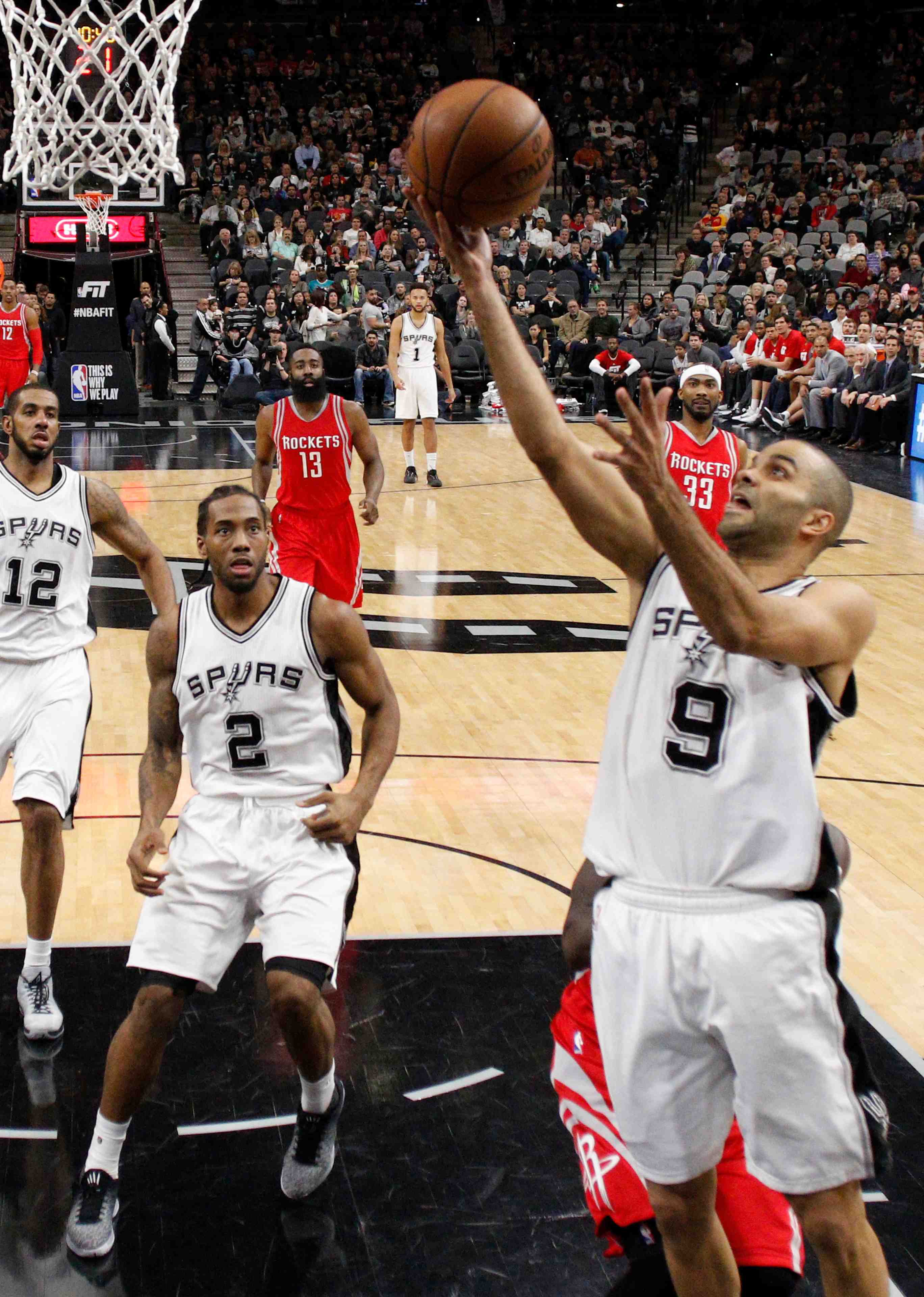 San antonio se venge sur houston