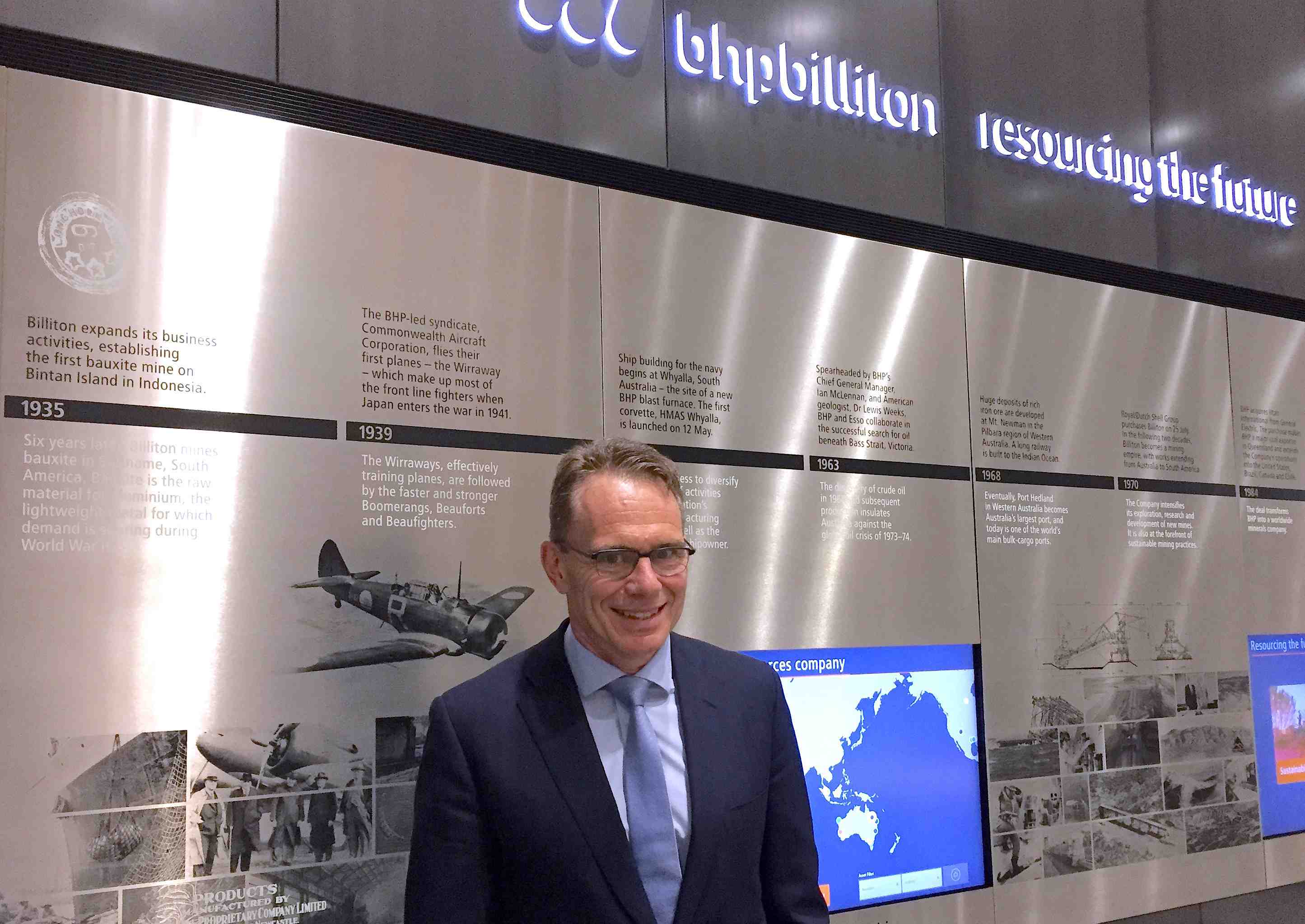 Bhp billiton accroit son benefice et releve le dividende