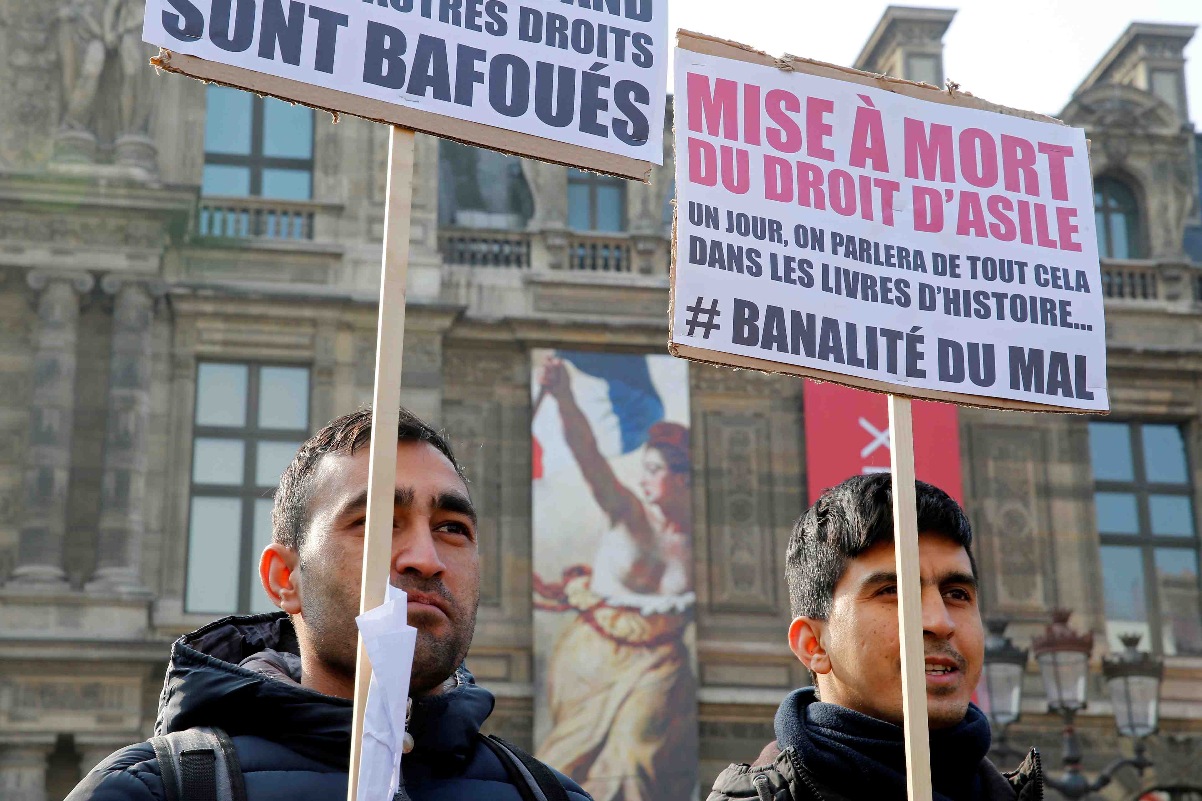 Un projet de loi asile pour preserver le "reve francais"