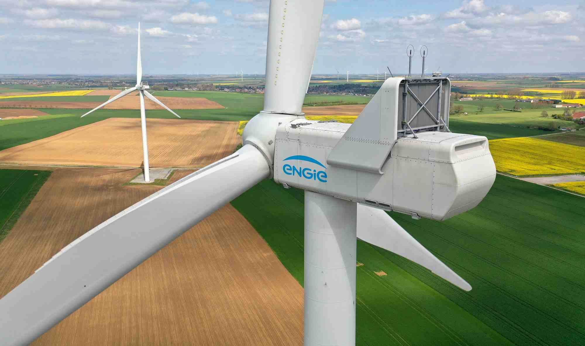 Une eolienne engie a saint-hilaire-lez-cambrai