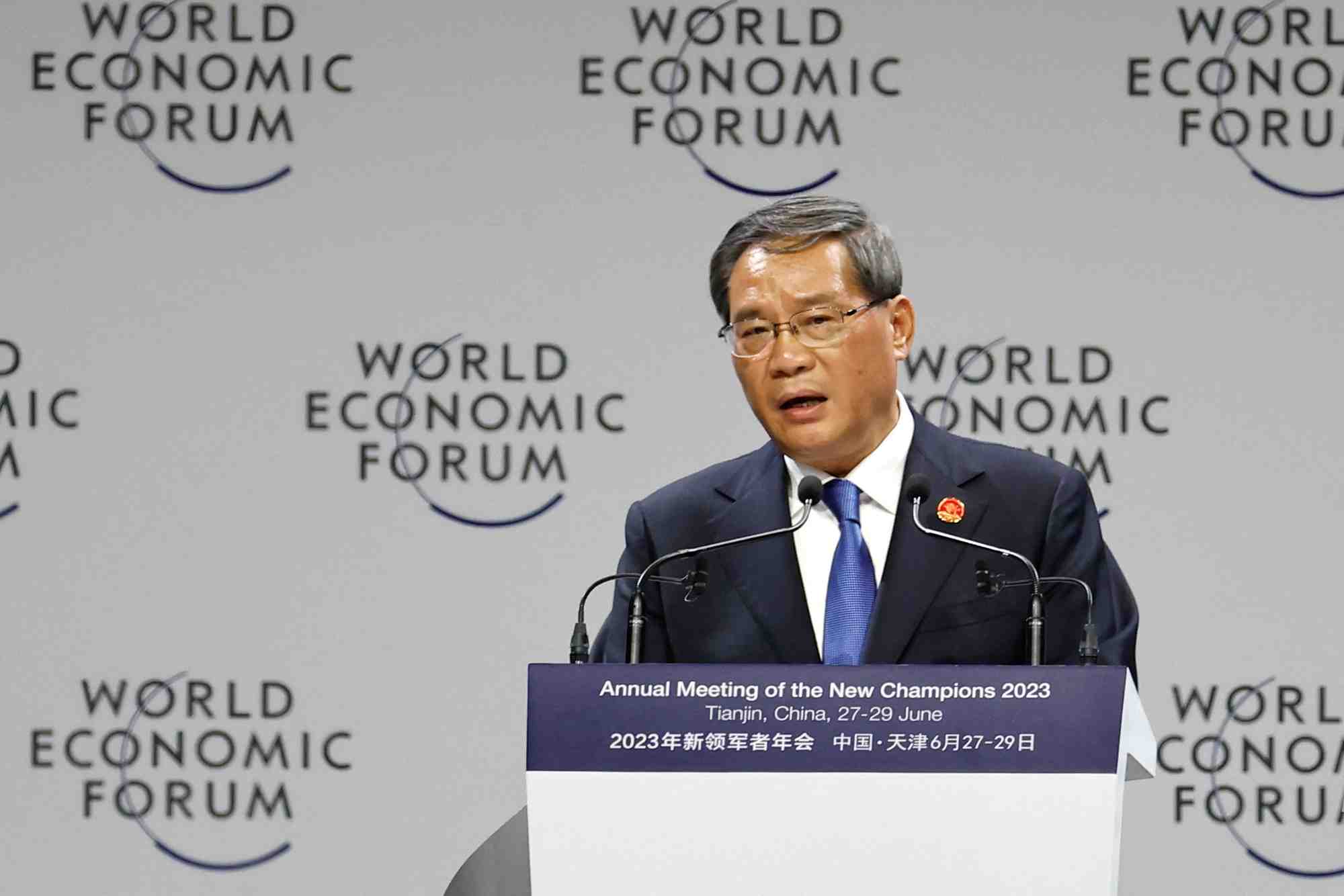 Le premier ministre chinois li qiang