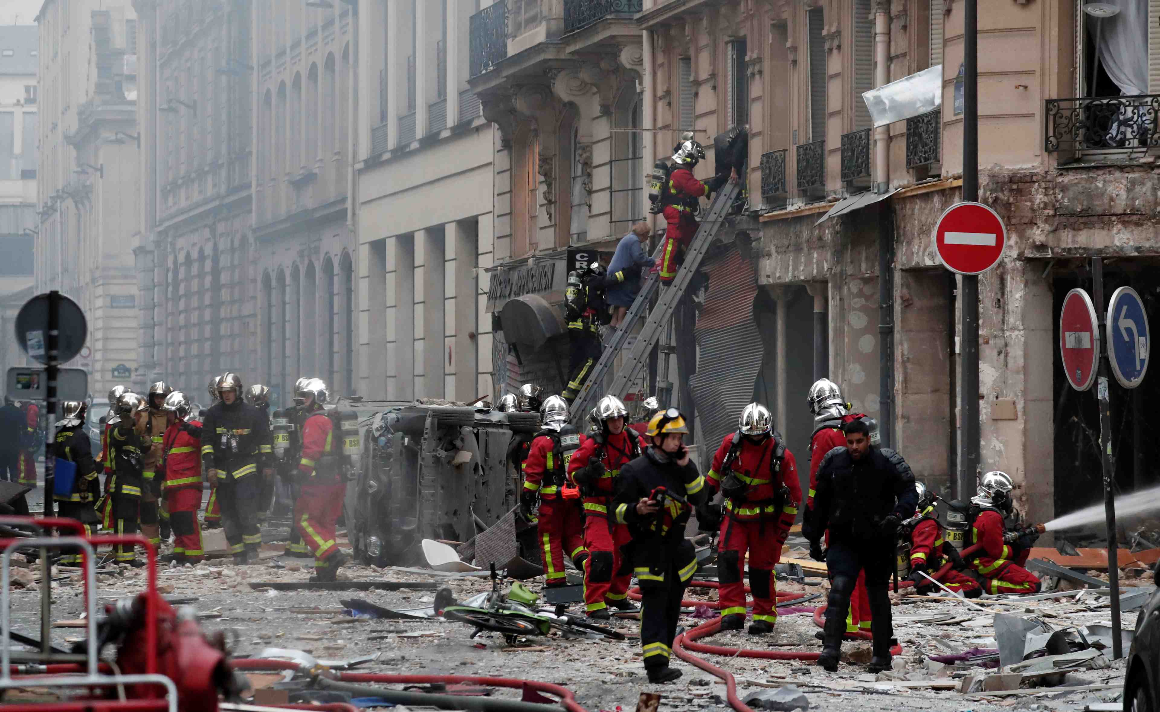 Une jeune femme portee disparue dans l'explosion a paris
