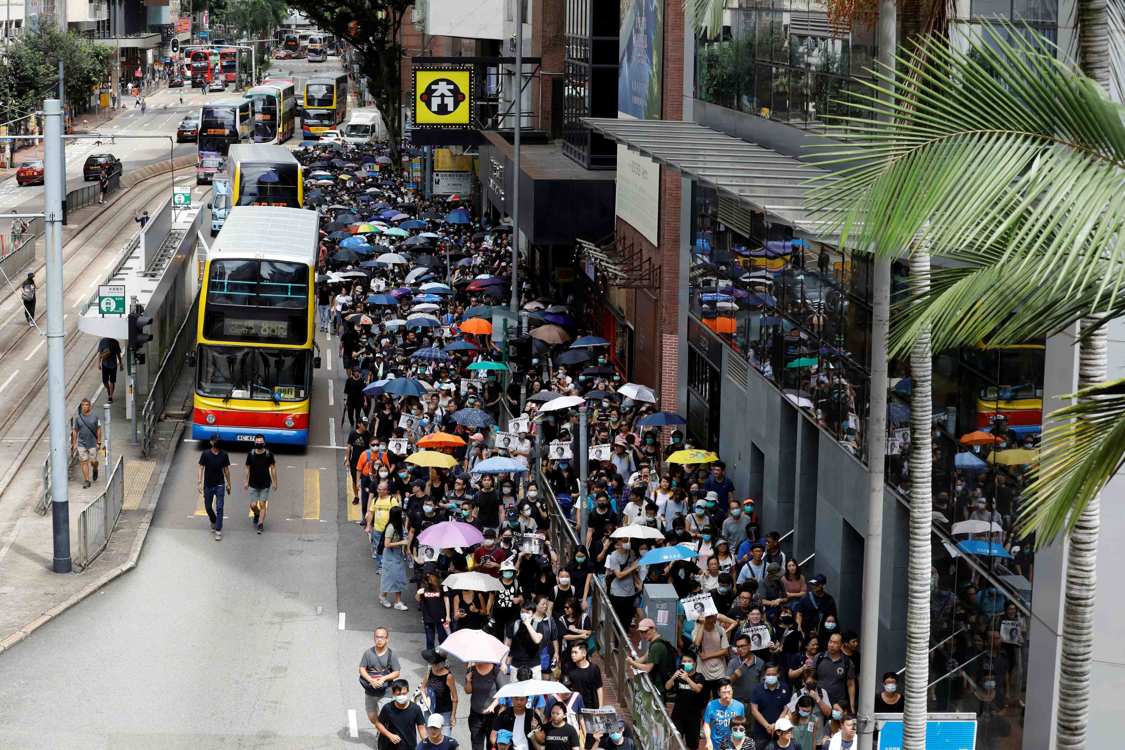 Hong kong: la messagerie telegram veut proteger l'identite des manifestants