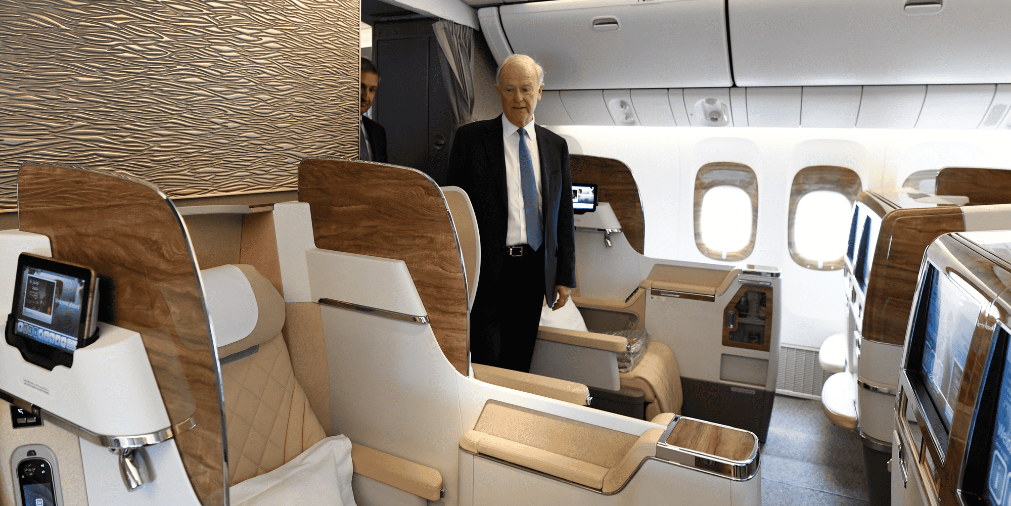 La décoration intérieure des avions est une des spécialités de Prodec Métal.