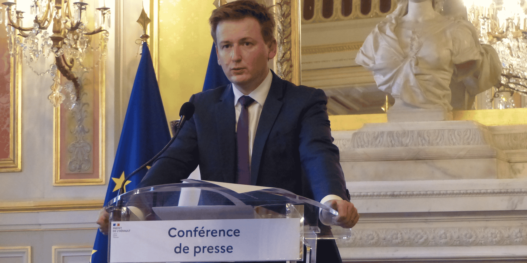 Le préfet de l'Hérault, François-Xavier Lauch, annonce que les services de l'Etat ont procédé à des contrôles renforcés depuis le début de l'année.