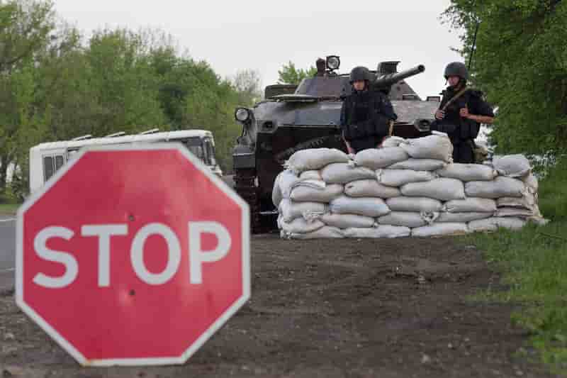 Raid des forces ukrainiennes à Slaviansk, selon les pro-russes