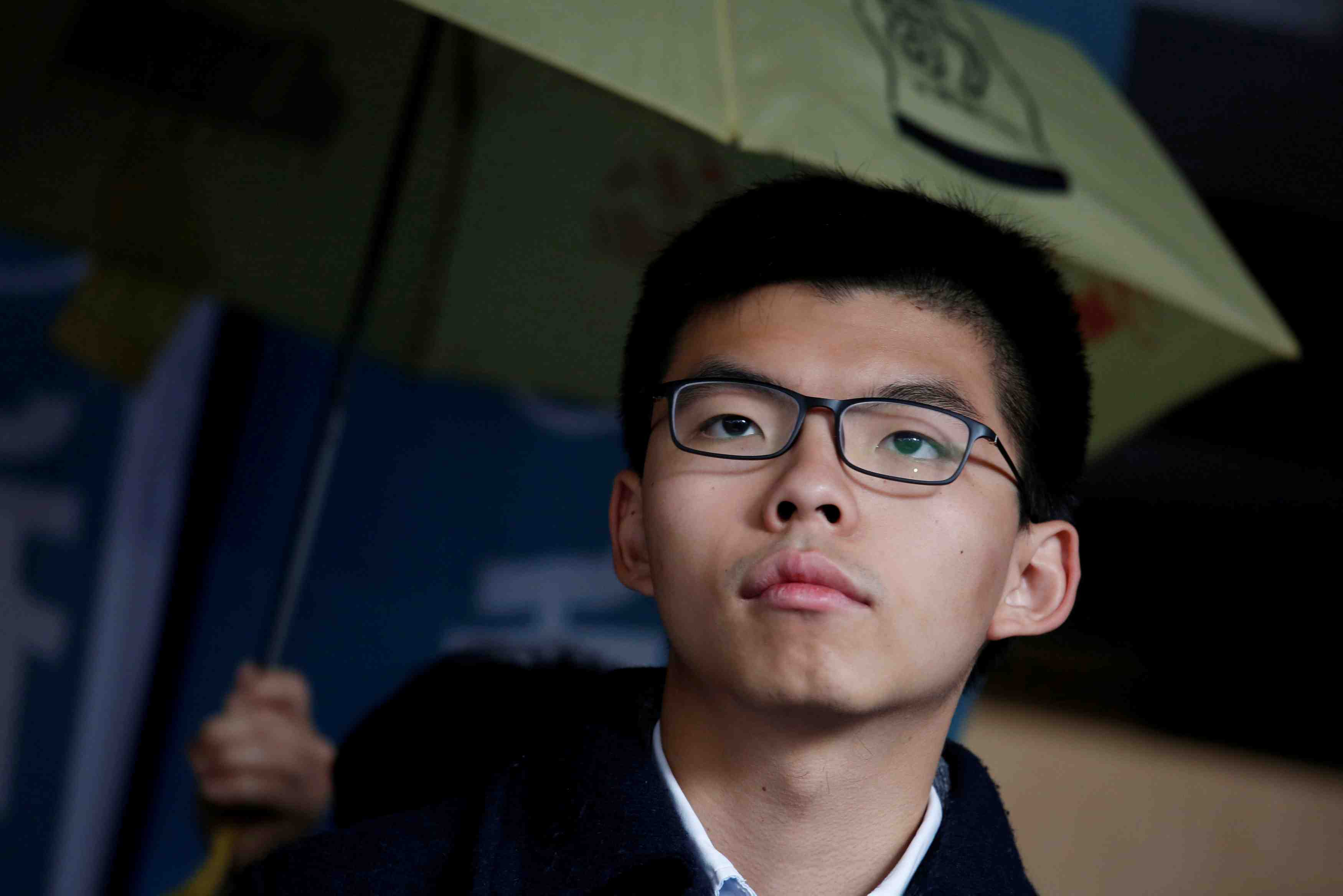 L'activiste hongkongais joshua wong condamne a 3 mois de prison
