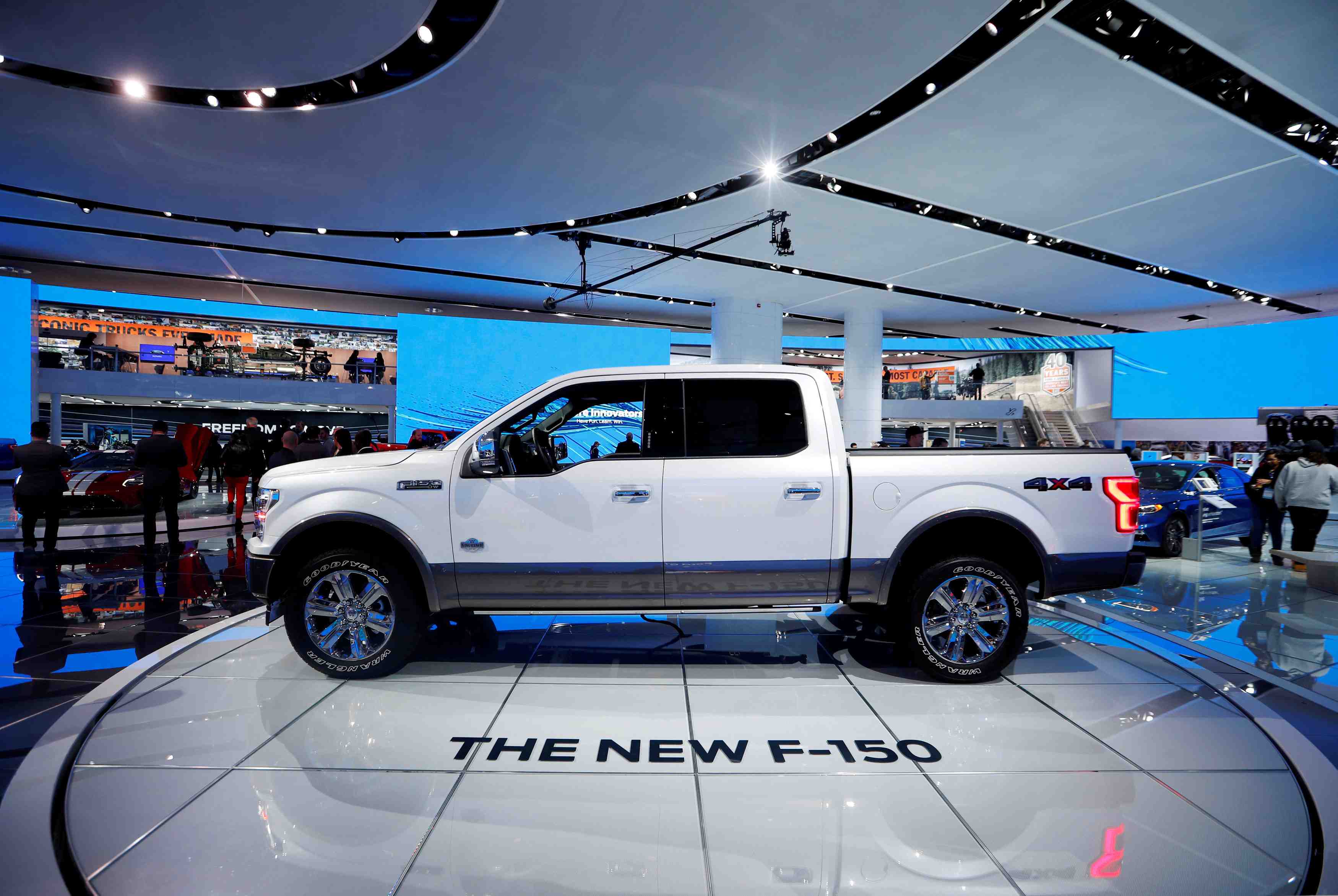 La production du f-150 de ford perturbee par un fournisseur