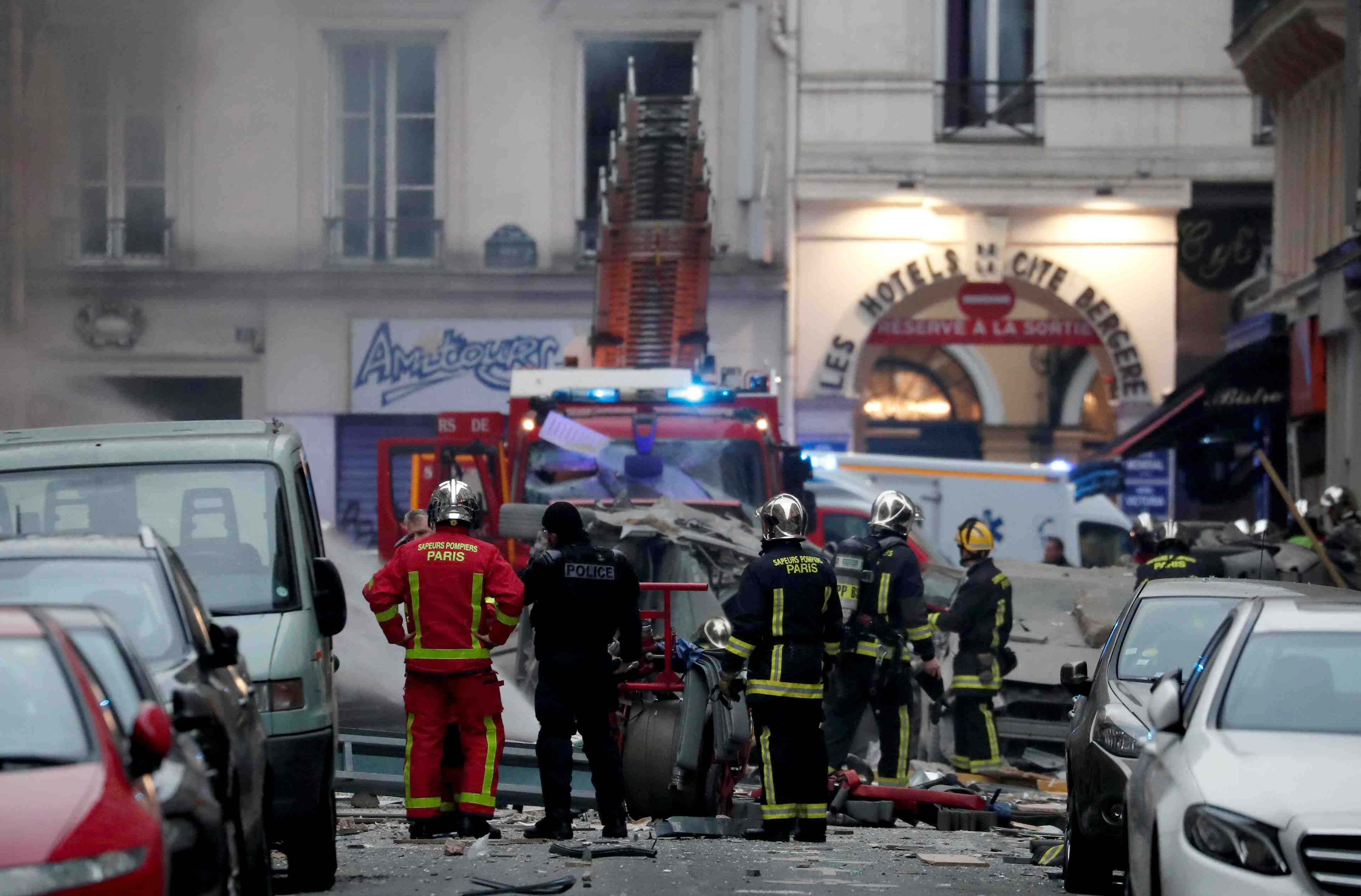 Une jeune femme portee disparue dans l'explosion a paris