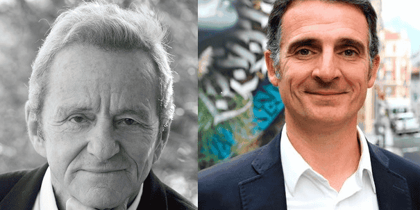 Alain Carignon (sans étiquette) et Eric Piolle (EELV)