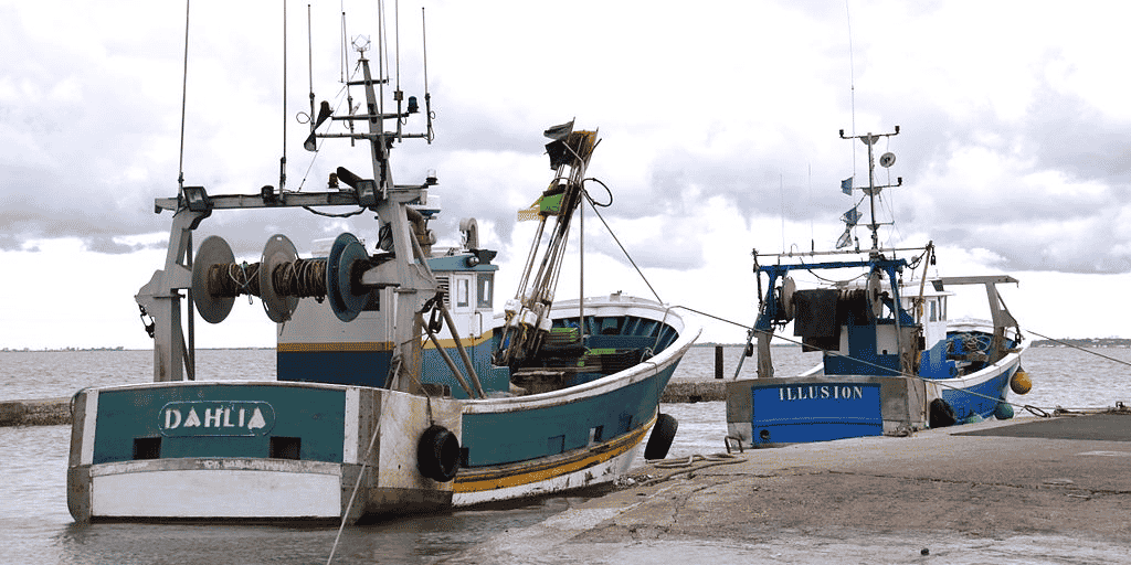 Bateaux de pêche à Oléron