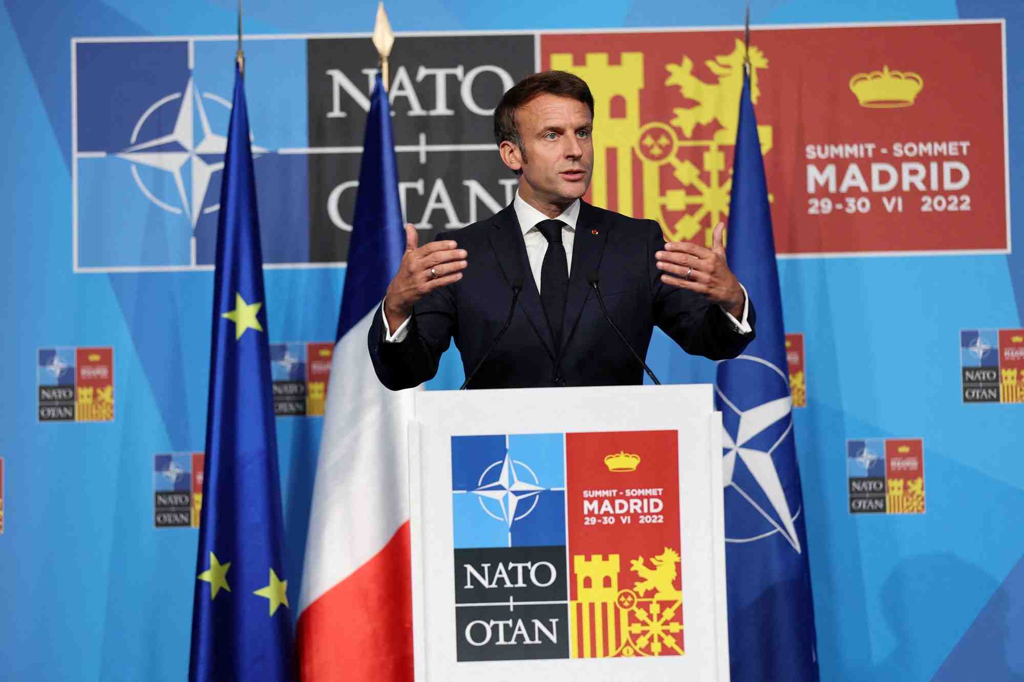 Otan: le nouveau concept strategique consacre la cooperation avec l'ue, selon macron