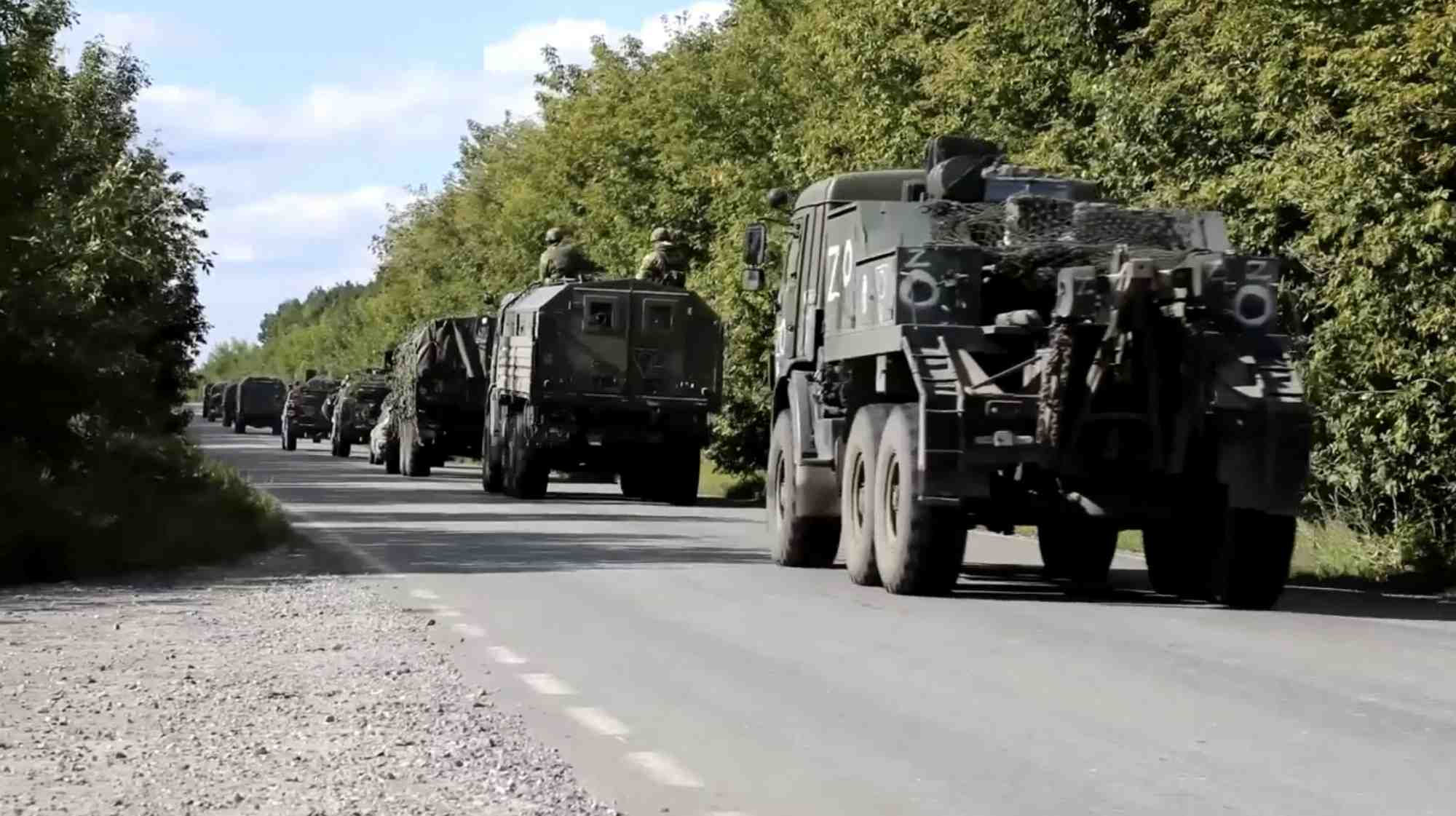 L'armee ukrainienne poursuit sa progression a l'est de kharkiv