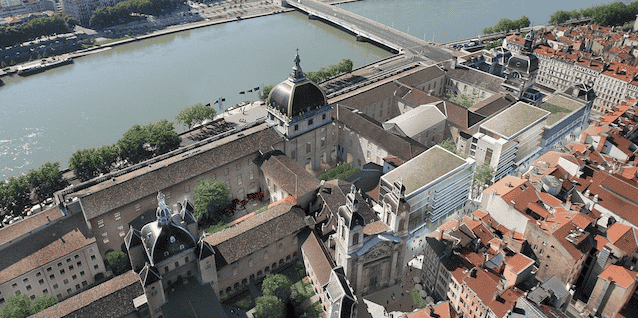 Vue aérienne Hôtel Dieu