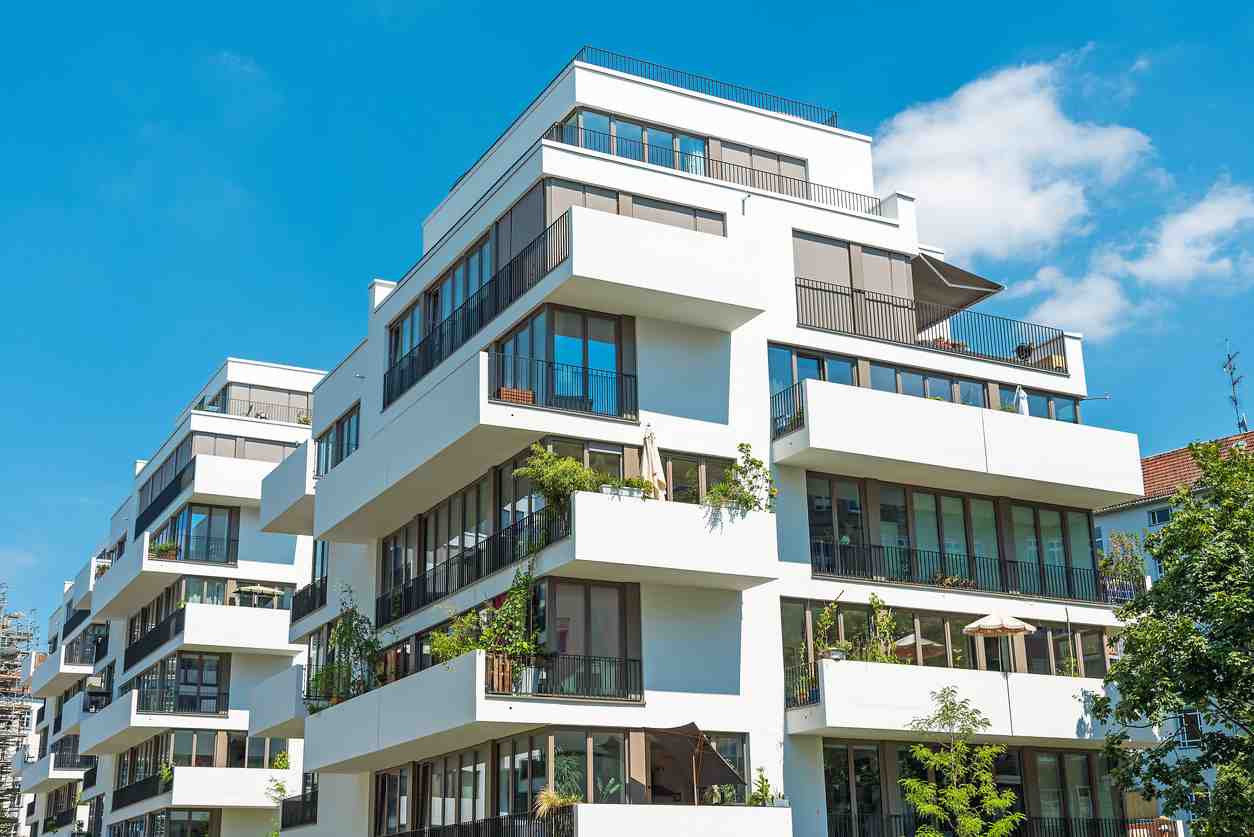 Blanc appartement moderne house