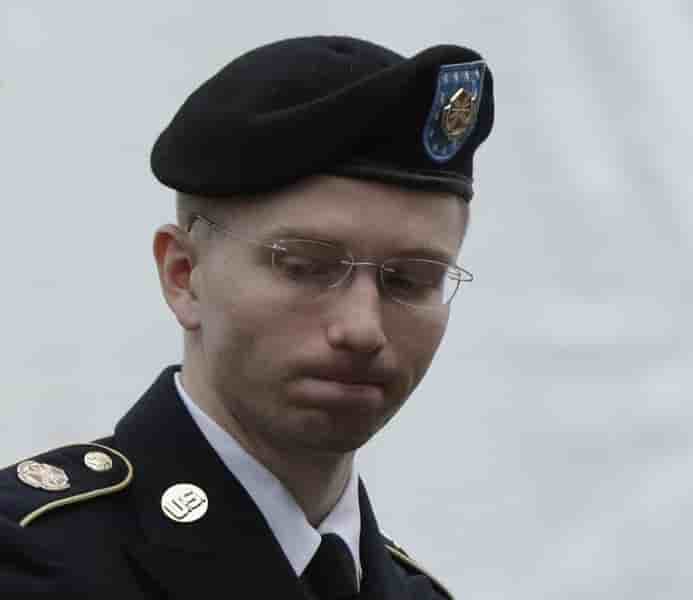 Peine confirmée pour le soldat Manning