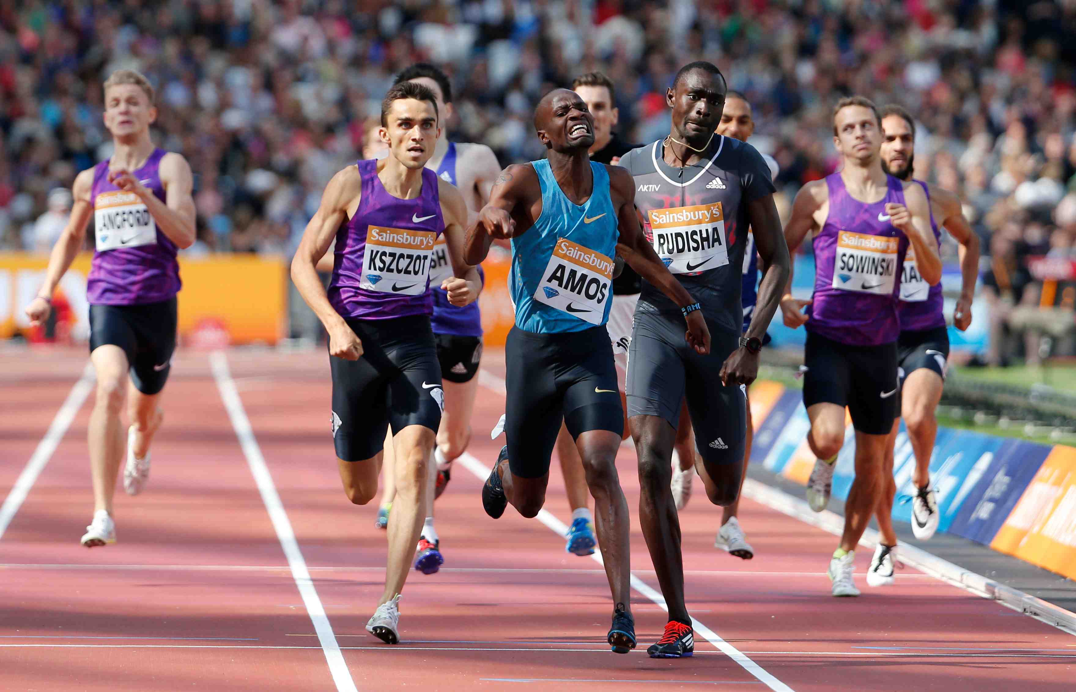 Rudisha cede encore face a amos