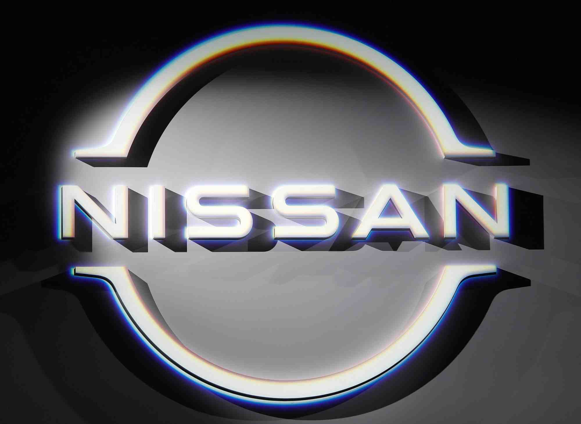 Photo d'archives du logo de nissan