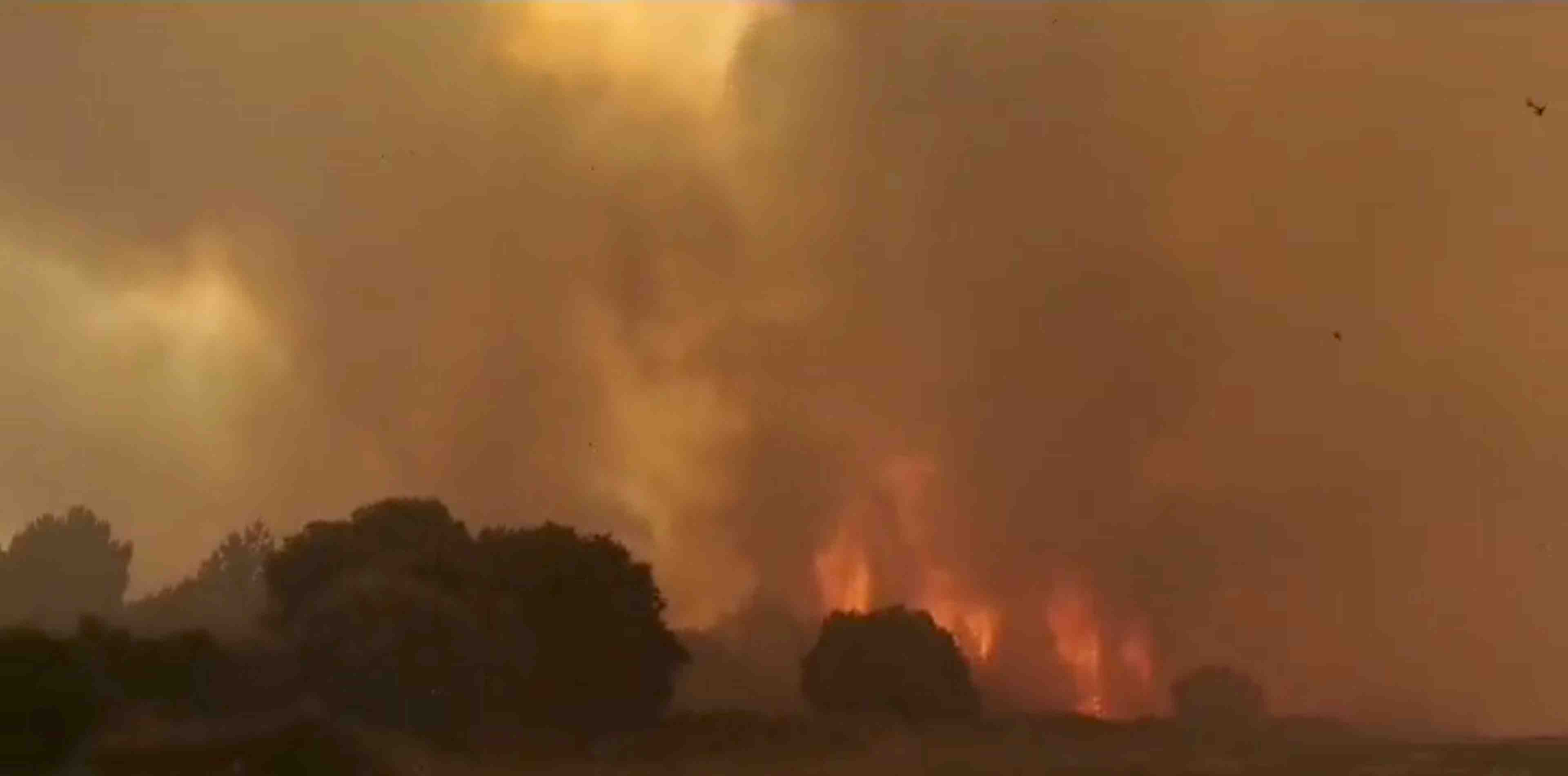 L'italie demande de l'aide pour affronter des incendies en sardaigne