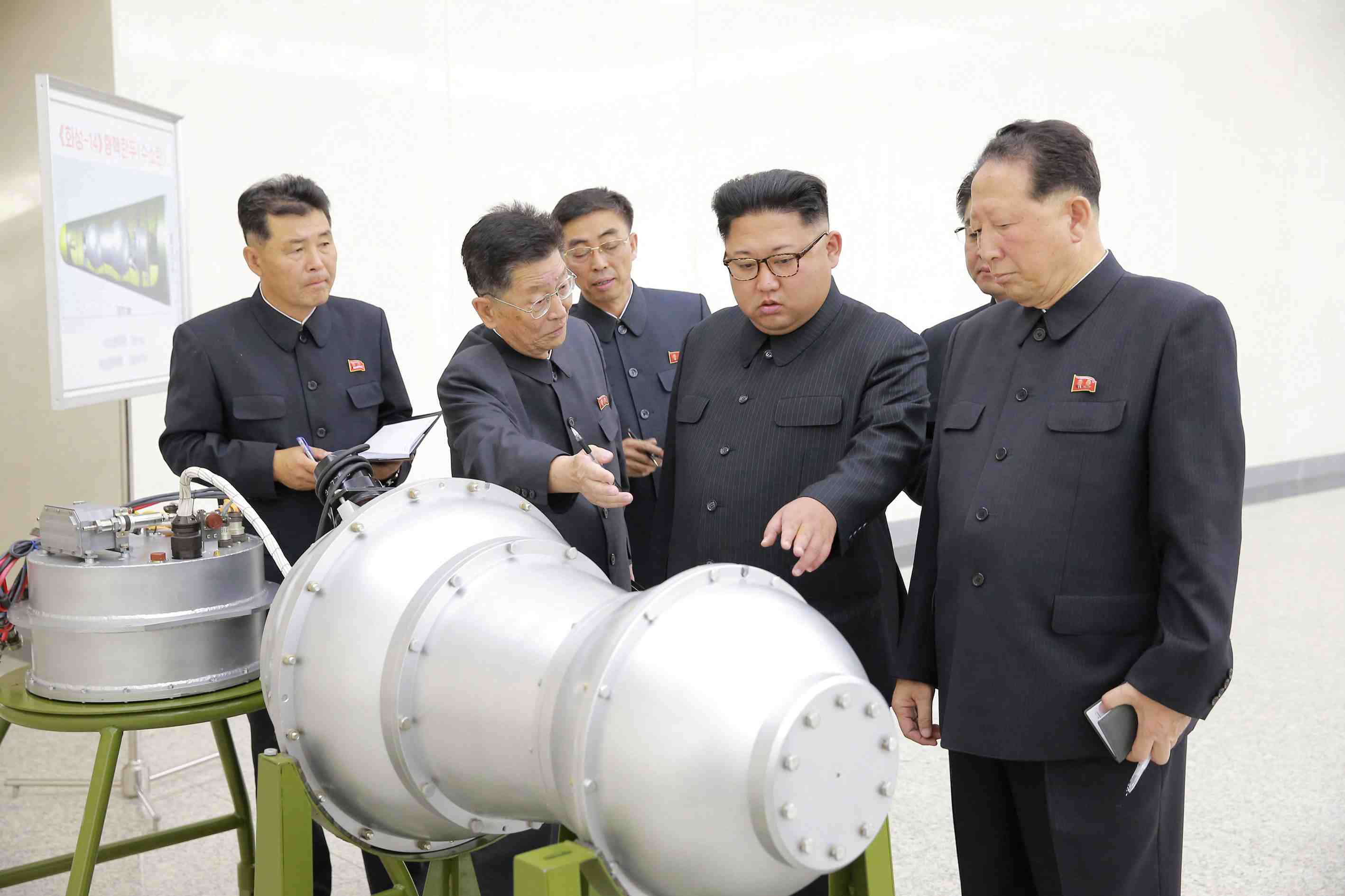 La coree du nord dit avoir teste une bombe h avec succes