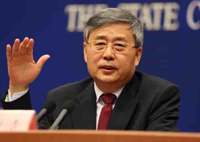 Nouveau responsable en chine de la banque centrale