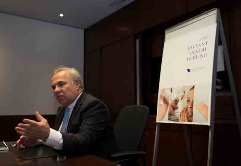Valeant discute d'une cession d'actifs de bausch & lomb