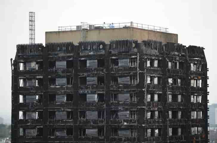 Soixante et onze morts dans l'incendie de la grenfell tower
