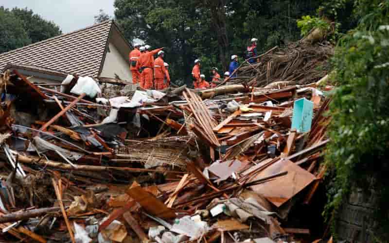 Le bilan des coulées de boue au Japon pourrait dépasser 80 morts