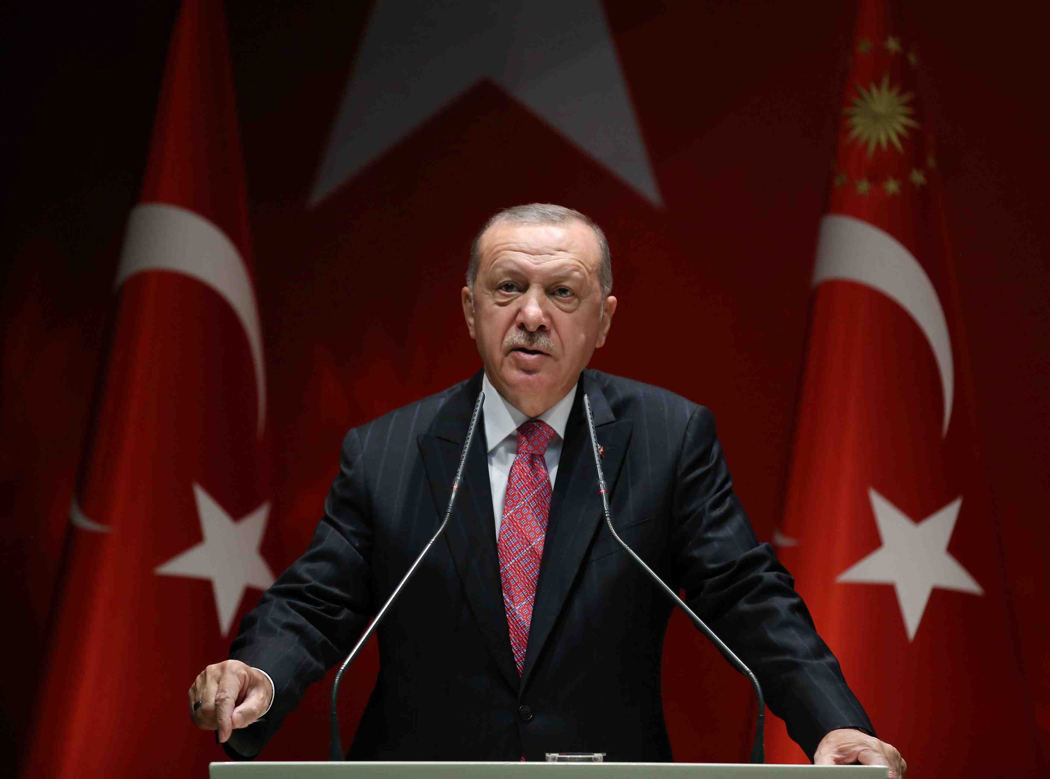 Erdogan compte faire valoir les droits de la turquie en mediterranee et ailleurs