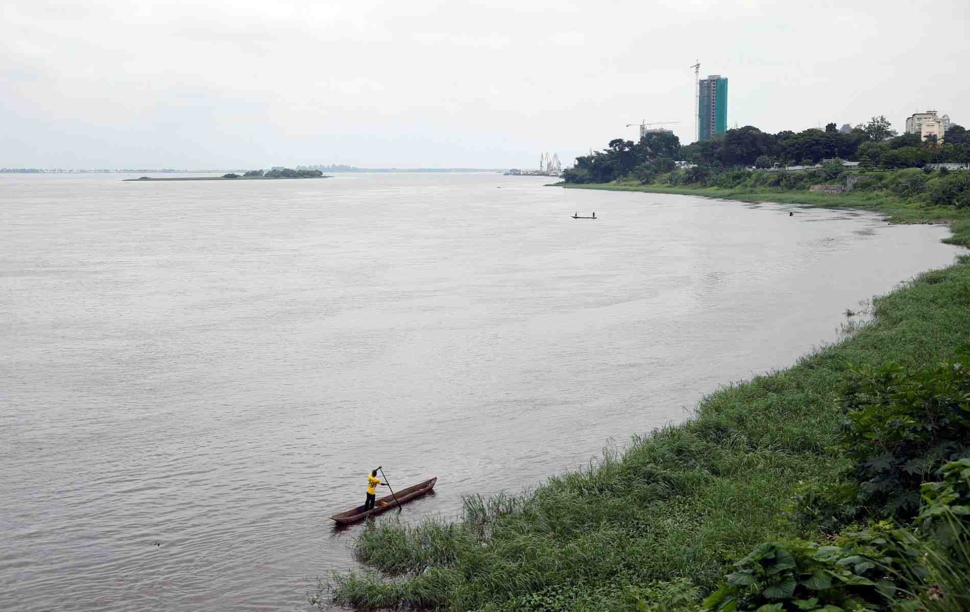fleuve Le Congo à Kinshasa