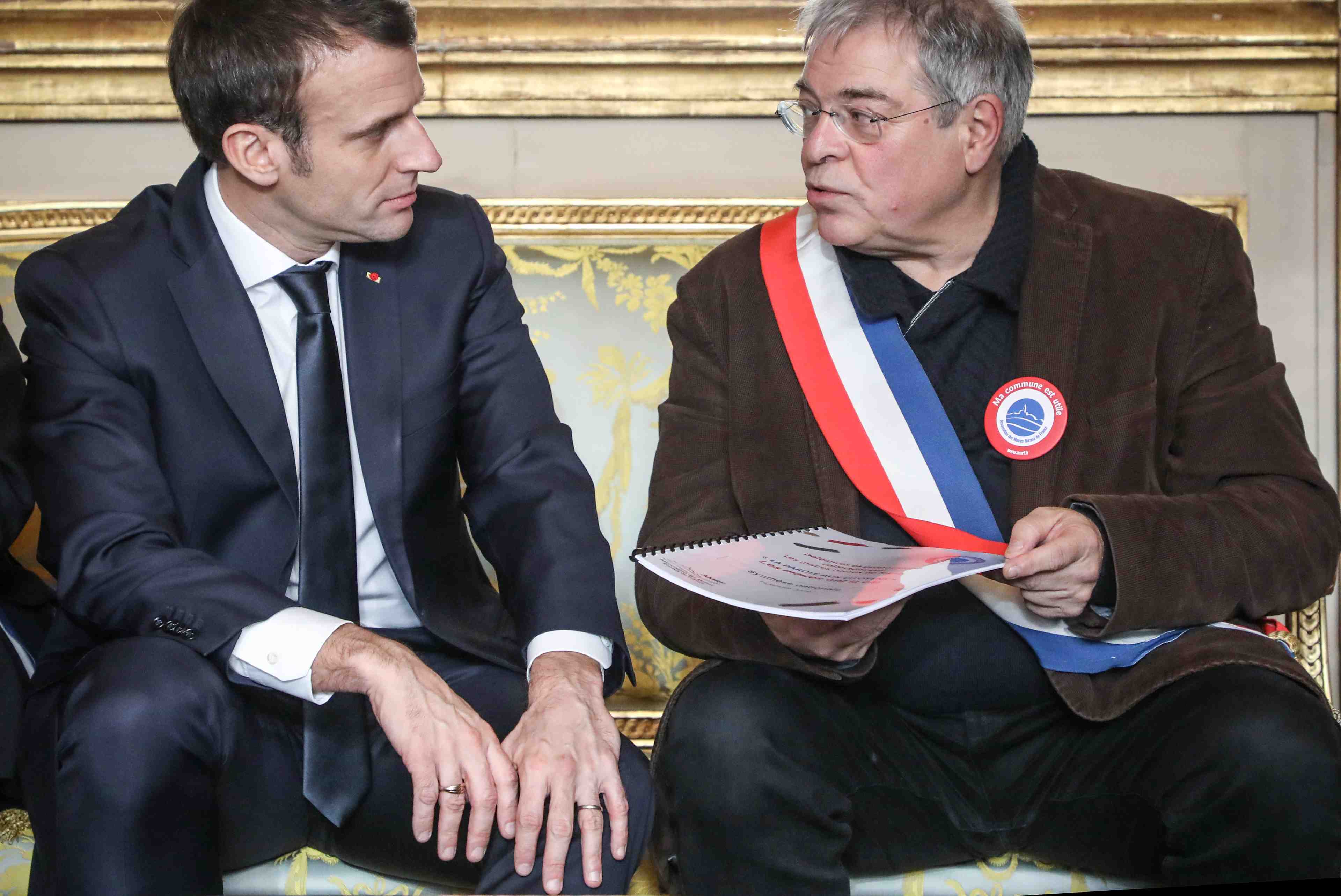 Les maires ruraux sur leurs gardes apres une rencontre avec macron