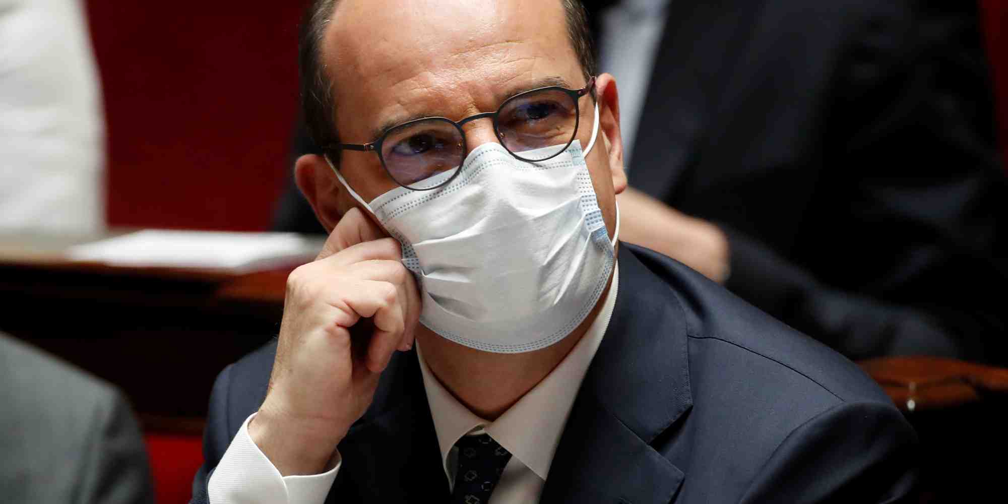 Jean Castex, premier ministre, lors de la session de questions au gouvernement, ce mercredi 8 juillet 2020, à l'Assemblée nationale.