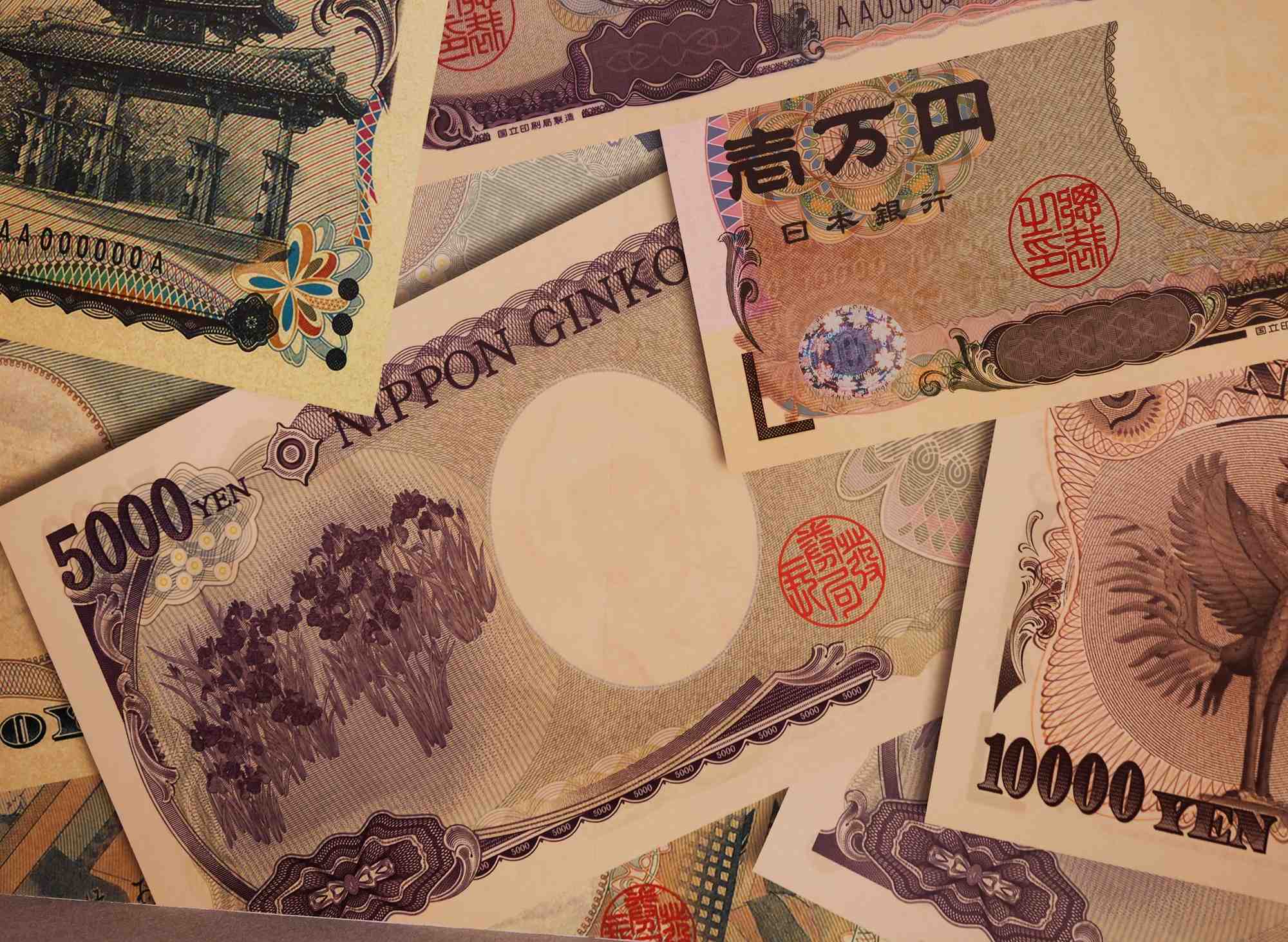 Evenement mediatique sur le yen japonais a tokyo