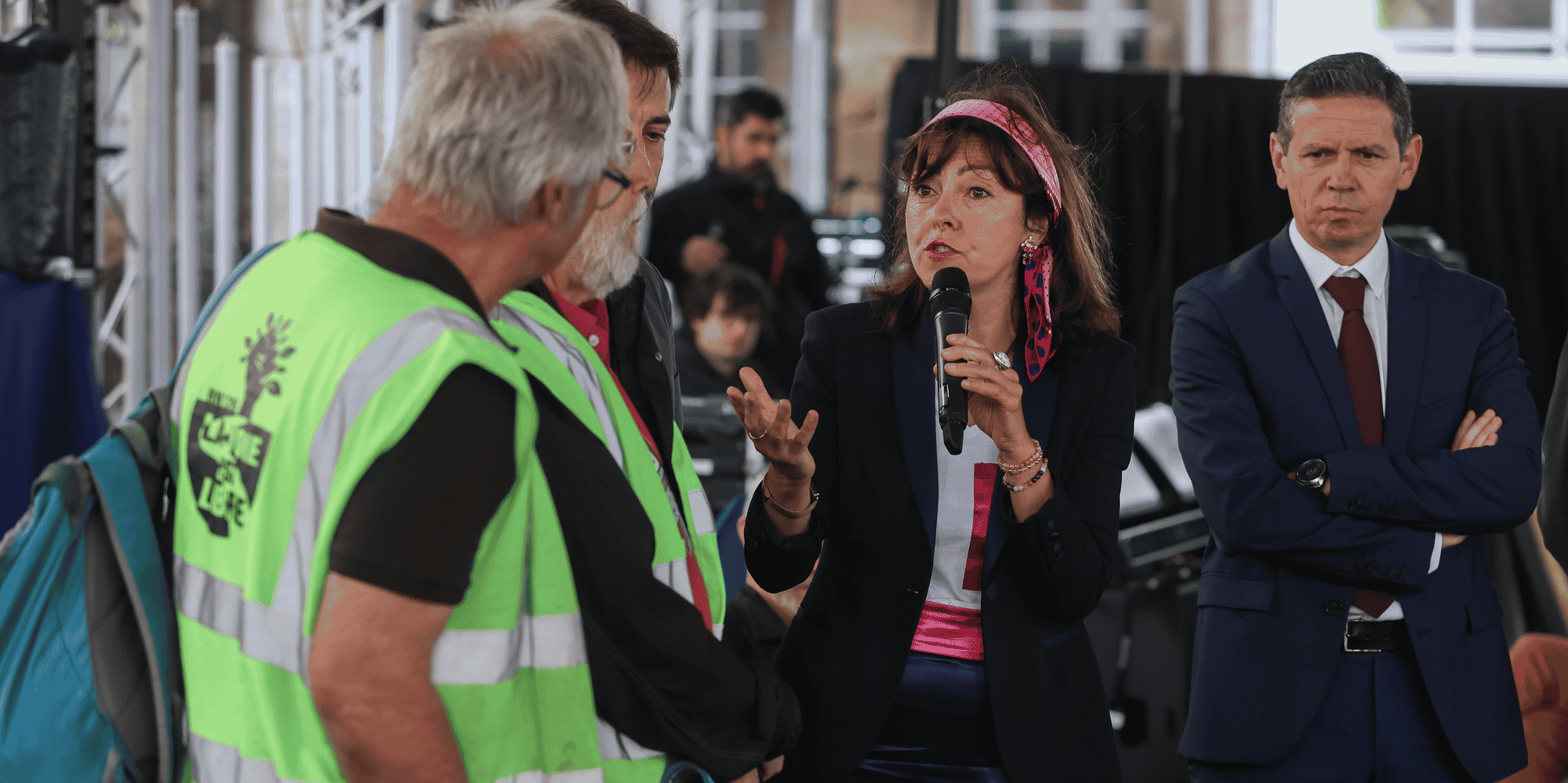 Lors d'un événement fin juin à Cordes-sur-Ciel, la présidente de la région Occitanie, Carole Delga, avait été interpellé par des opposants à l'A69. Elle était alors entourée de Christophe Ramond, le président du Tarn et autre défenseur du projet.