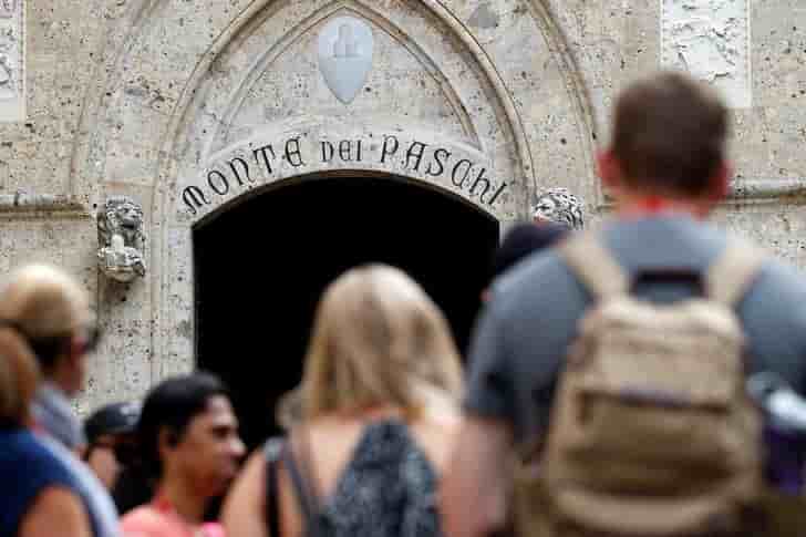 Sur papier, rome accuse une perte importante sur monte dei paschi