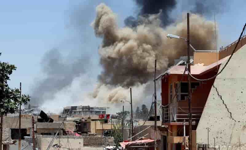 L'armee irakienne pres d'encercler la vieille ville de mossoul
