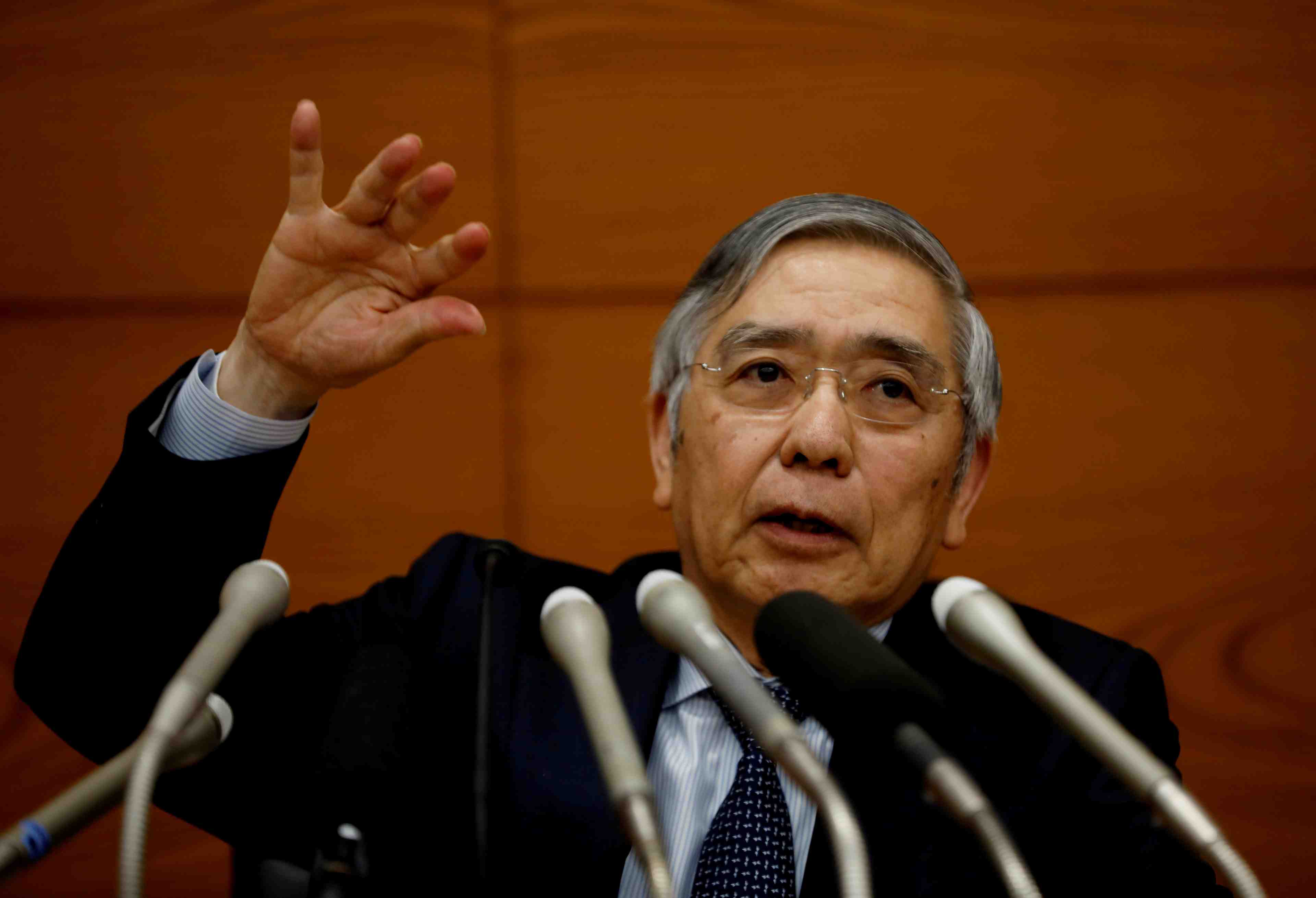 Boj: kuroda souhaite un debat sur le role de la politique monetaire dans la lutte contre le changement climatique