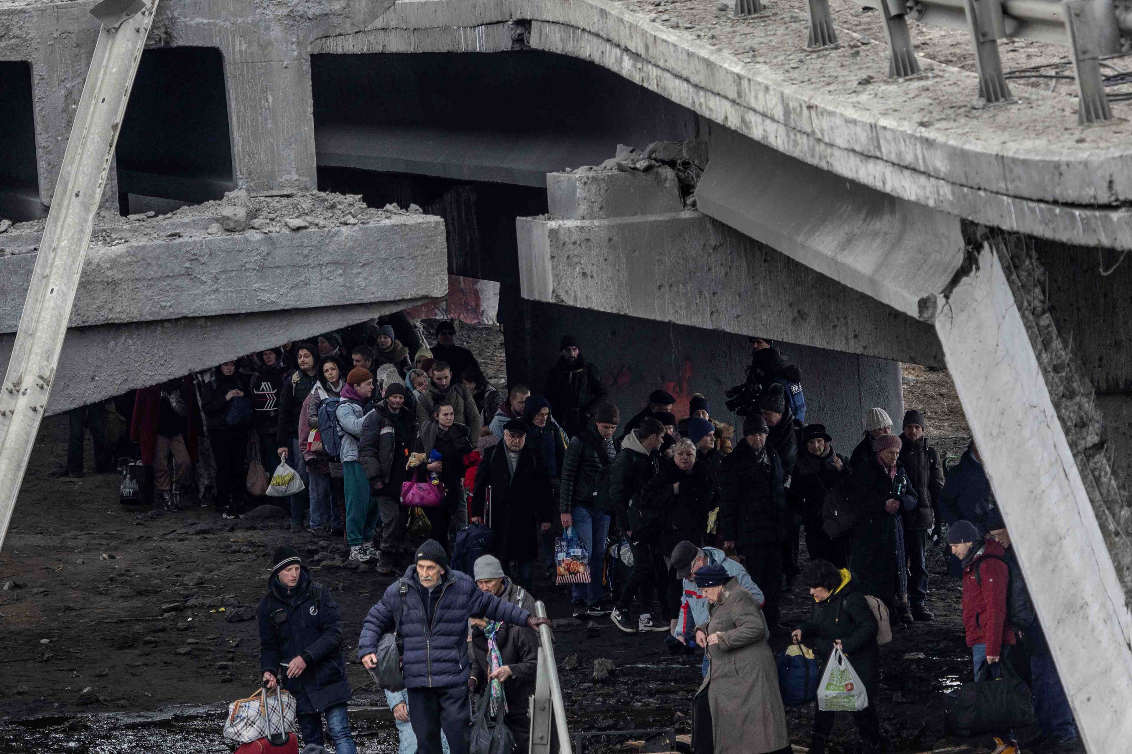 La russie accuse l'ukraine d'avoir refuse les couloirs humanitaires
