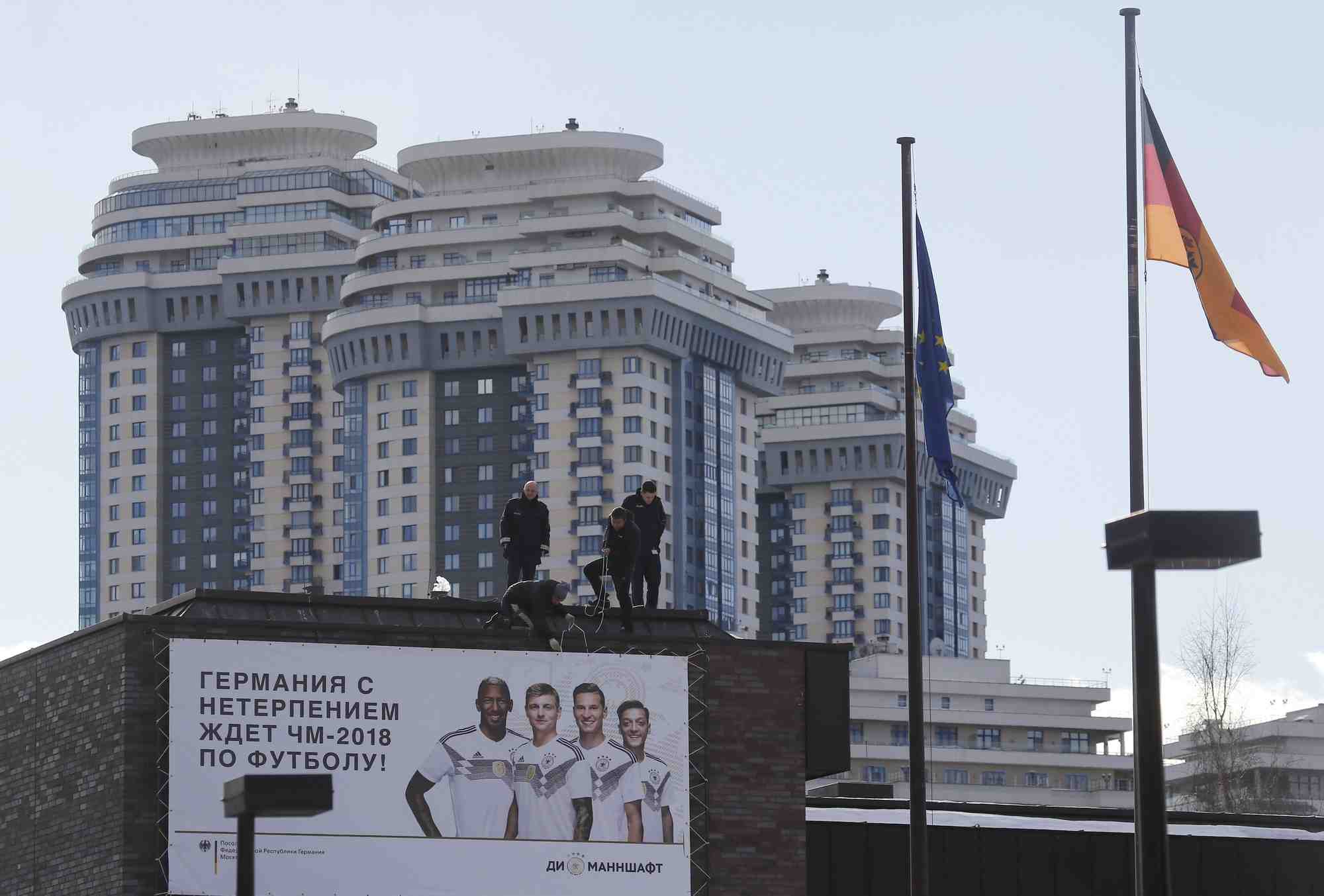 L'ambassade allemande a moscou